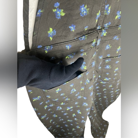 WeWoreWhat Women's Slouchy Slit Overalls In Watercolor
Ditsy Jumpsuit - Picture 9 of 12